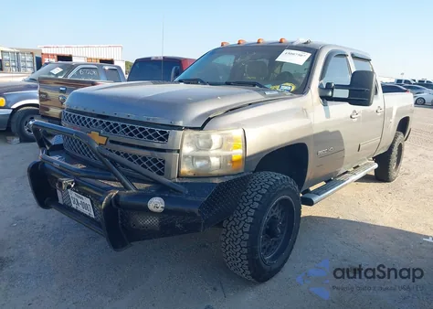 2012 Chevrolet Silverado 2500Hd Ltz из США, поврежденный, VIN 1GC1KYE85CF222322